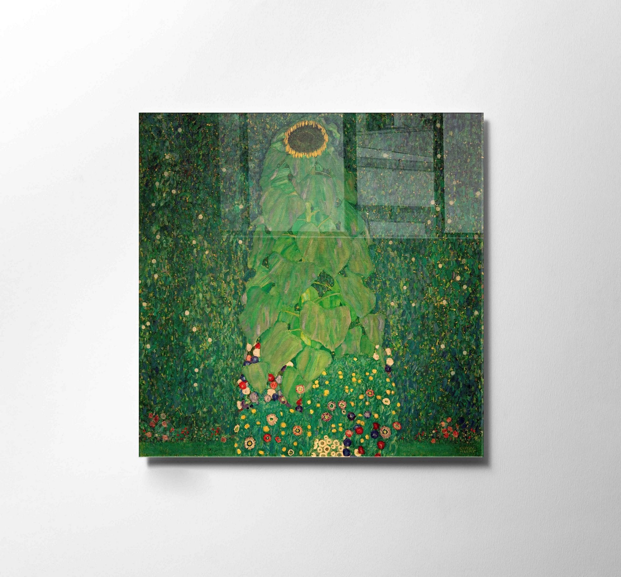 Quadro Decorativo em Vidro Temperado Multicolor 60x60cm - Arte Moderna para Transformar o Seu Espaço