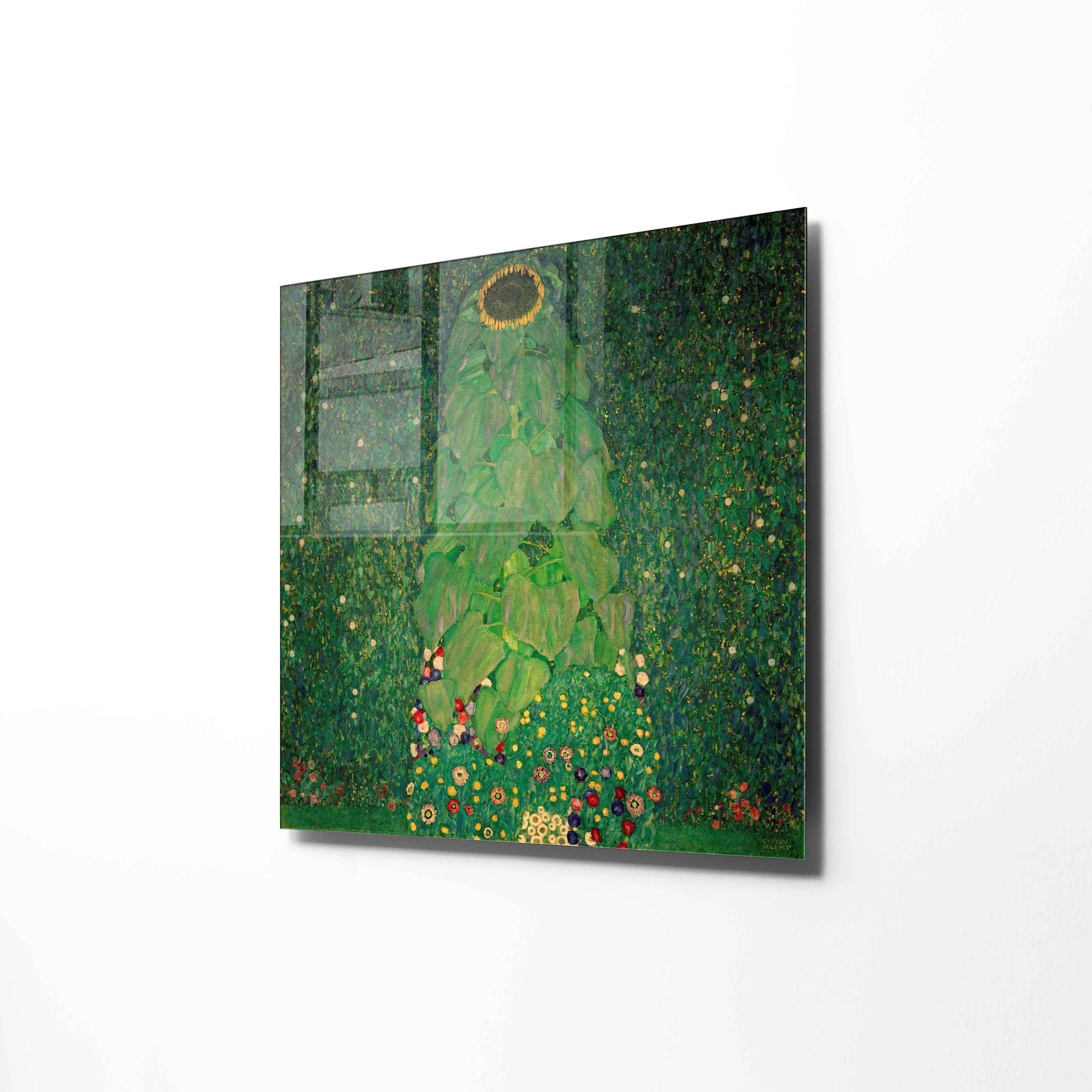 Quadro Decorativo em Vidro Temperado Multicolor 60x60cm - Arte Moderna para Transformar o Seu Espaço