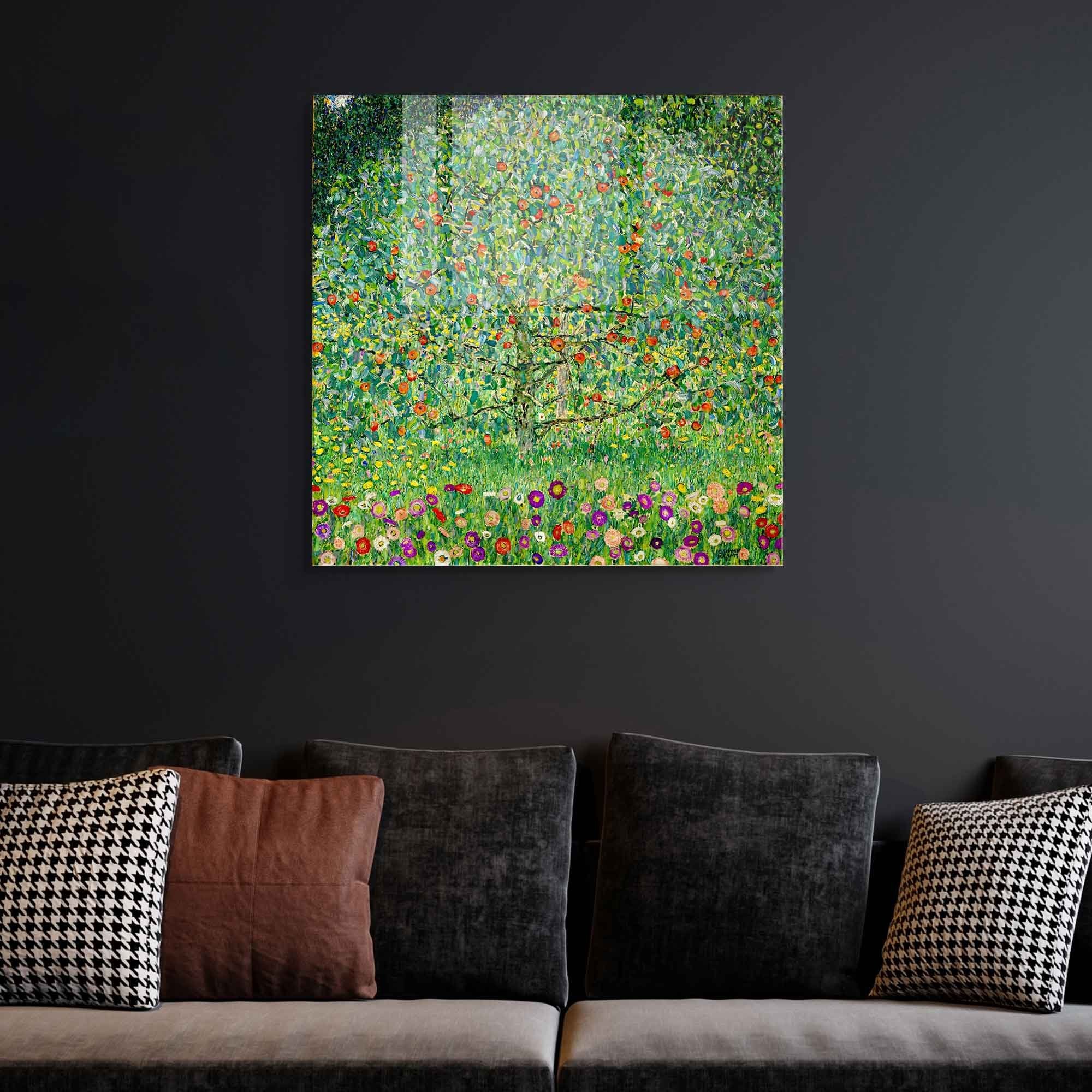 Pintura Decorativa em Vidro Temperado Multicolor 40x40cm - Arte Moderna para Decoração de Interiores