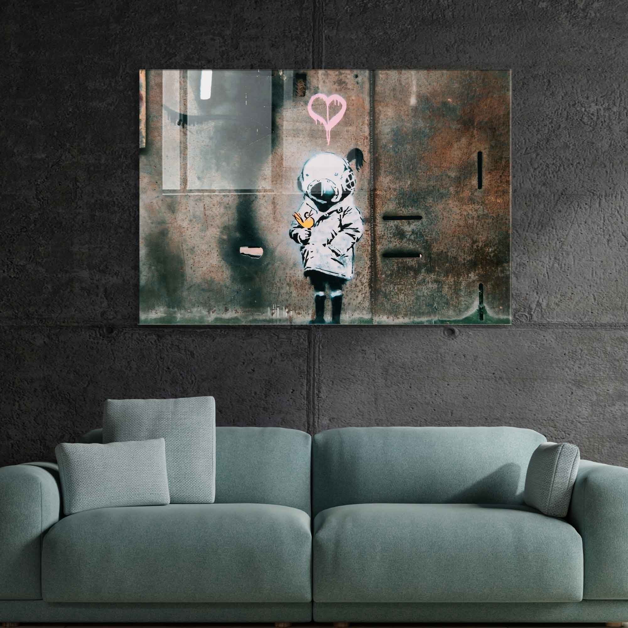 Quadro Decorativo em Vidro Temperado Multicolor 50x70cm - Arte Moderna para Transformar o Seu Espaço