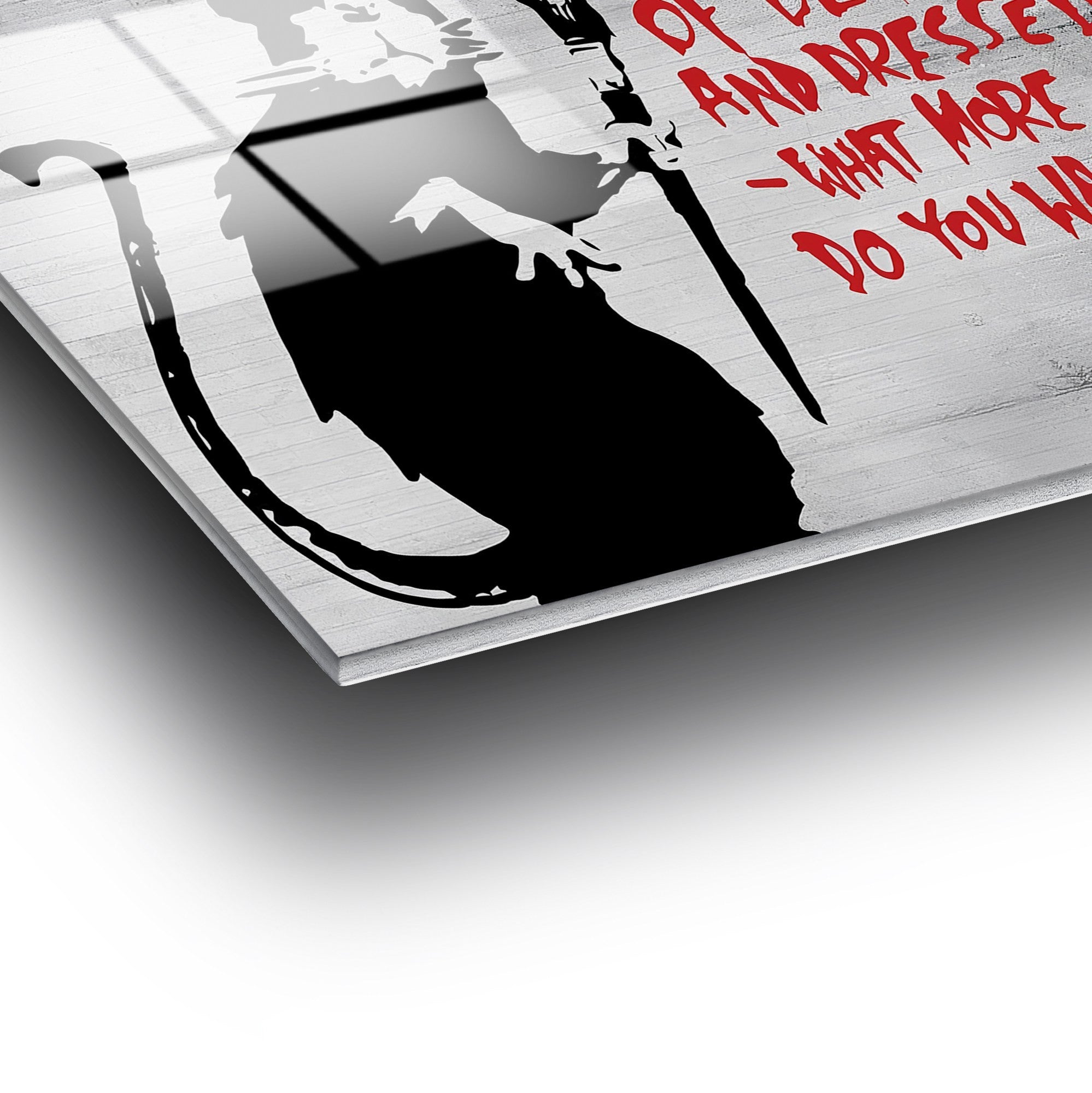 Arte Decorativa em Vidro Temperado UV-035 - Pintura Multicolor 30x45cm - Qualidade Premium 4mm