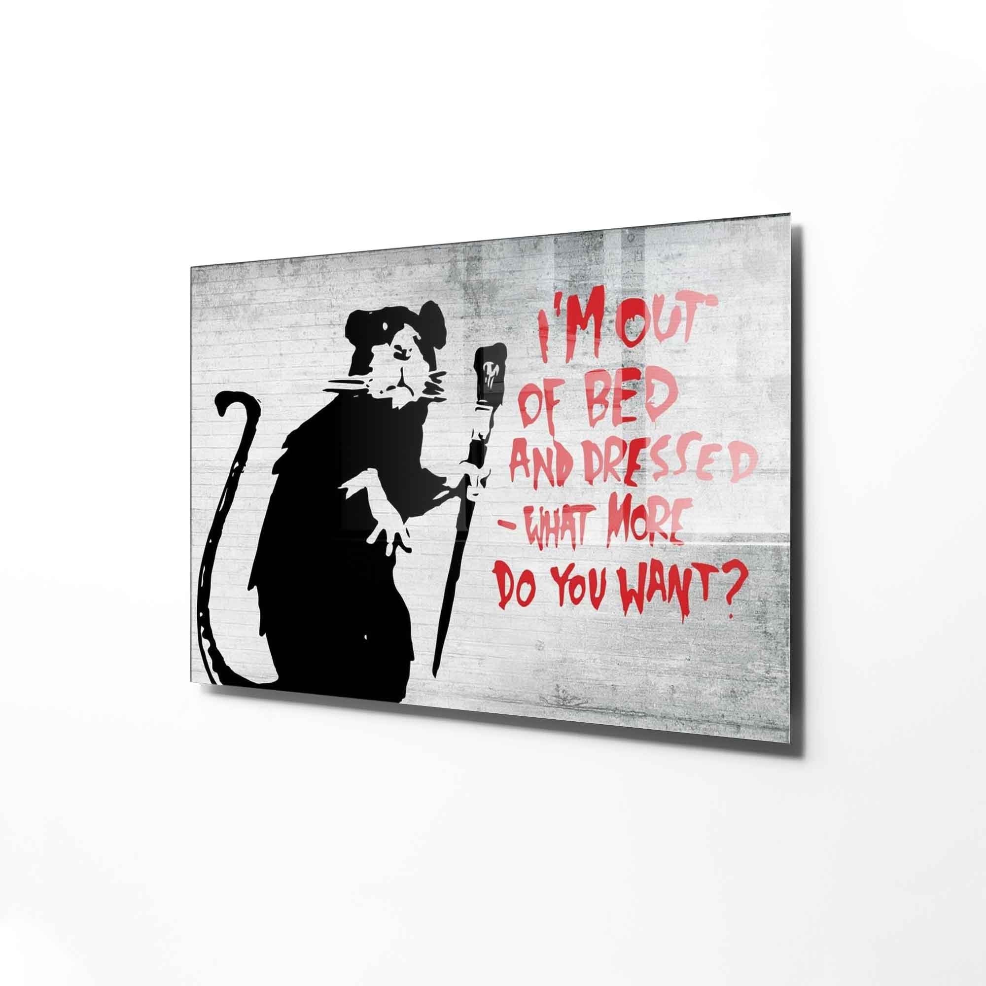 Arte Decorativa em Vidro Temperado UV-035 - Pintura Multicolor 30x45cm - Qualidade Premium 4mm