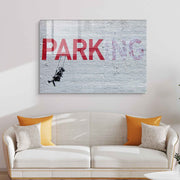 Arte Decorativa em Vidro Temperado UV-036 - Pintura Multicolor 30x45cm - Qualidade Premium 4mm