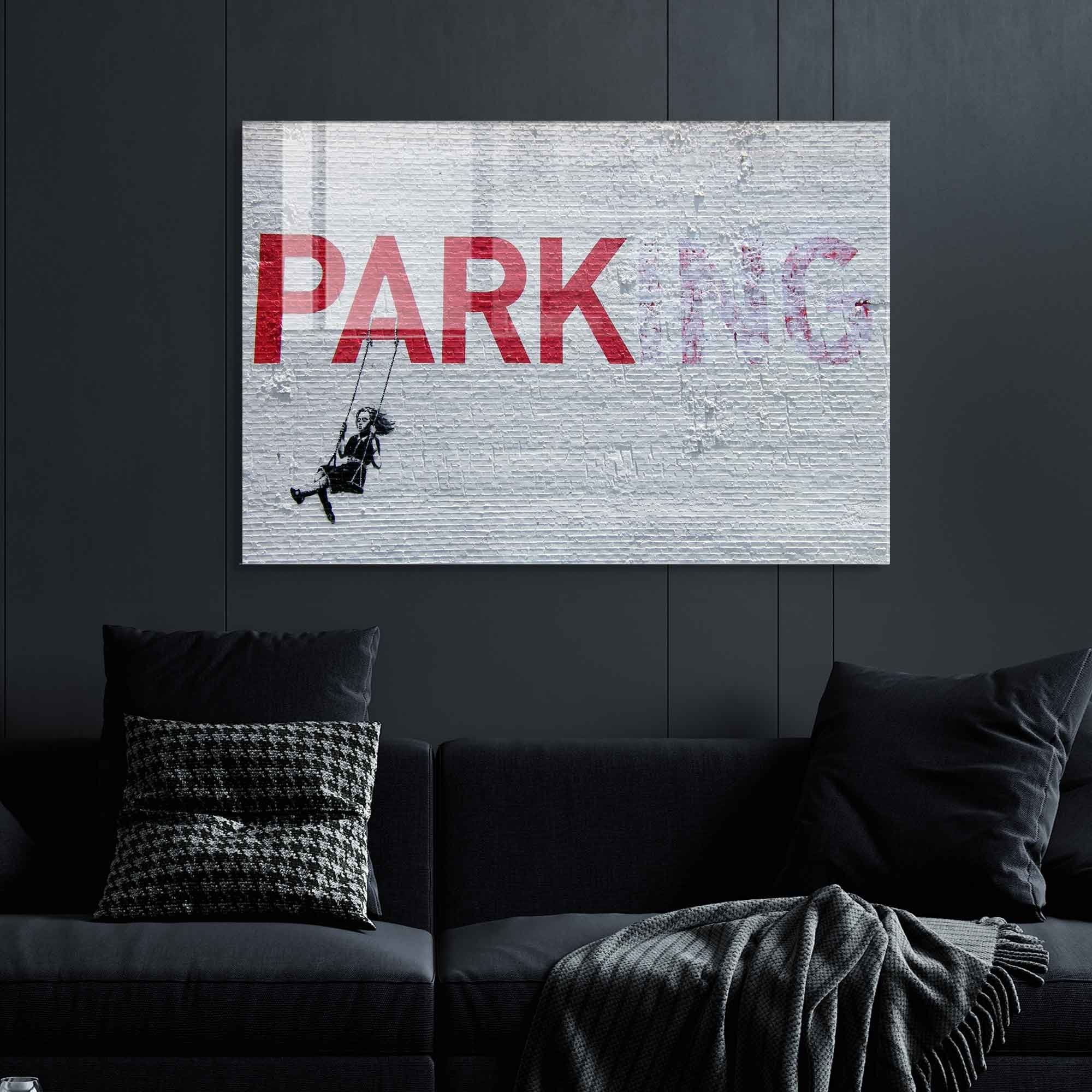 Arte Decorativa em Vidro Temperado UV-036 - Pintura Multicolor 30x45cm - Qualidade Premium 4mm