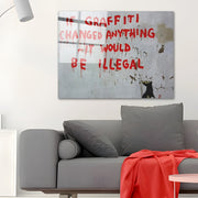 Quadro Decorativo em Vidro Temperado Multicolor 70x100cm - Arte Moderna para Transformar o Seu Espaço