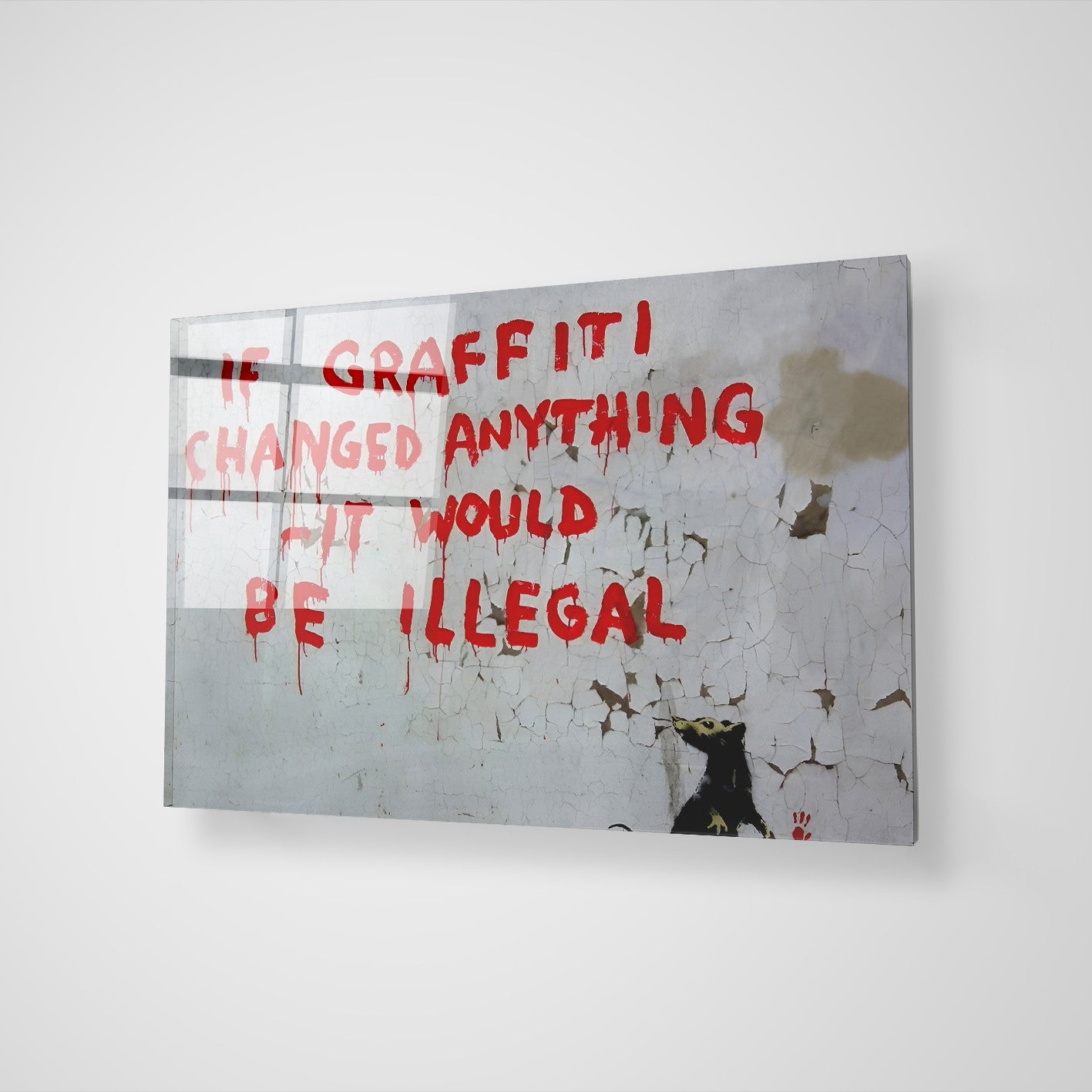 Quadro Decorativo em Vidro Temperado Multicolor 70x100cm - Arte Moderna para Transformar o Seu Espaço