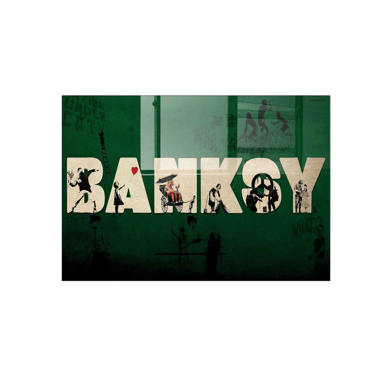 Quadro Decorativo em Vidro Temperado Multicolor 70x100cm - Arte Moderna para Transformar o Seu Espaço