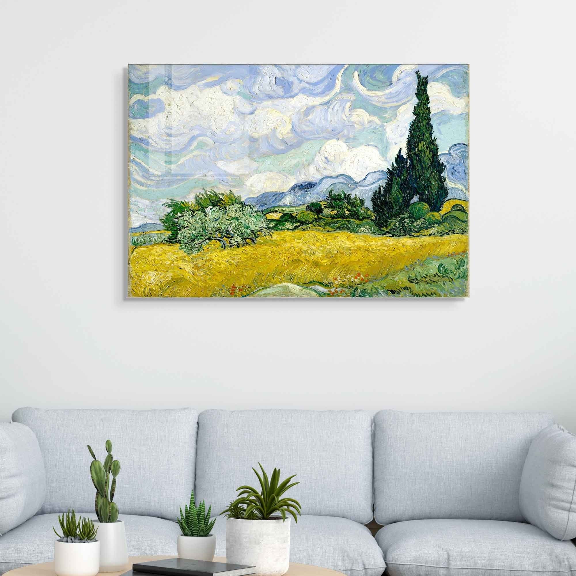 Quadro Decorativo em Vidro Temperado Multicolor 70x100cm - Arte Moderna para Transformar o Seu Espaço