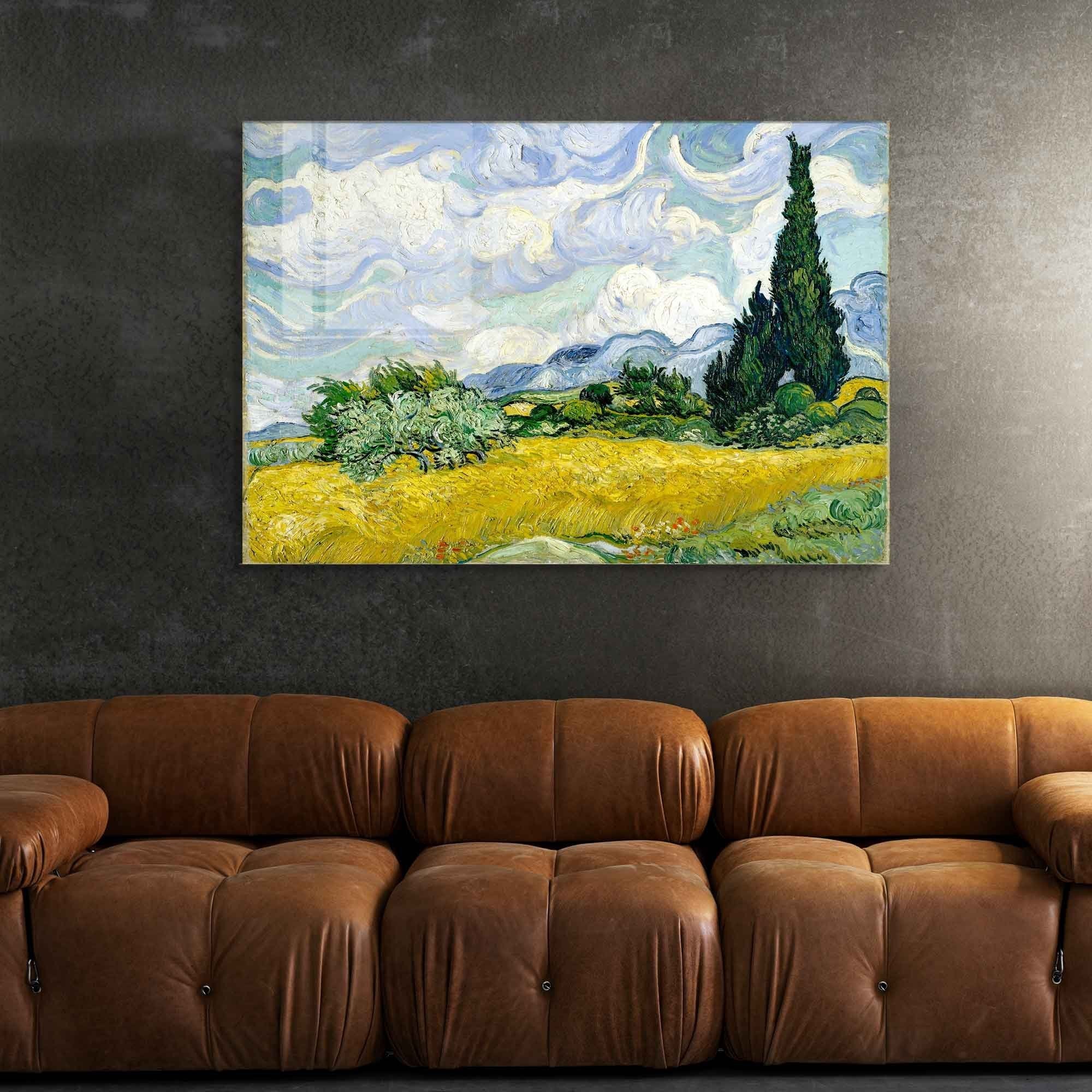 Quadro Decorativo em Vidro Temperado Multicolor 70x100cm - Arte Moderna para Transformar o Seu Espaço