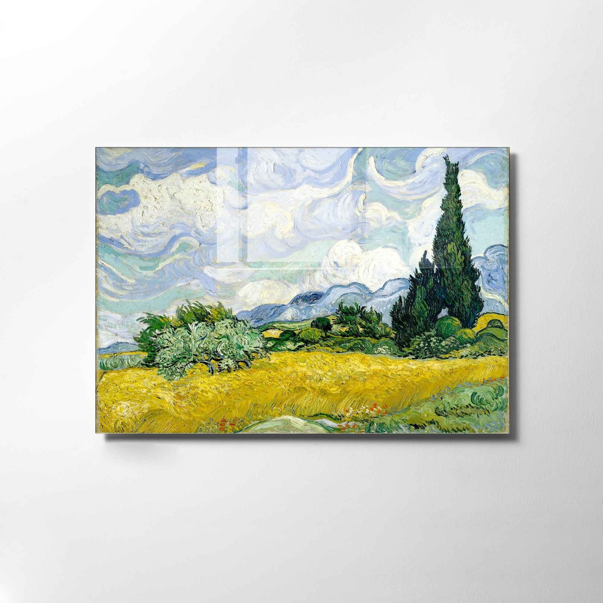 Quadro Decorativo em Vidro Temperado Multicolor 70x100cm - Arte Moderna para Transformar o Seu Espaço