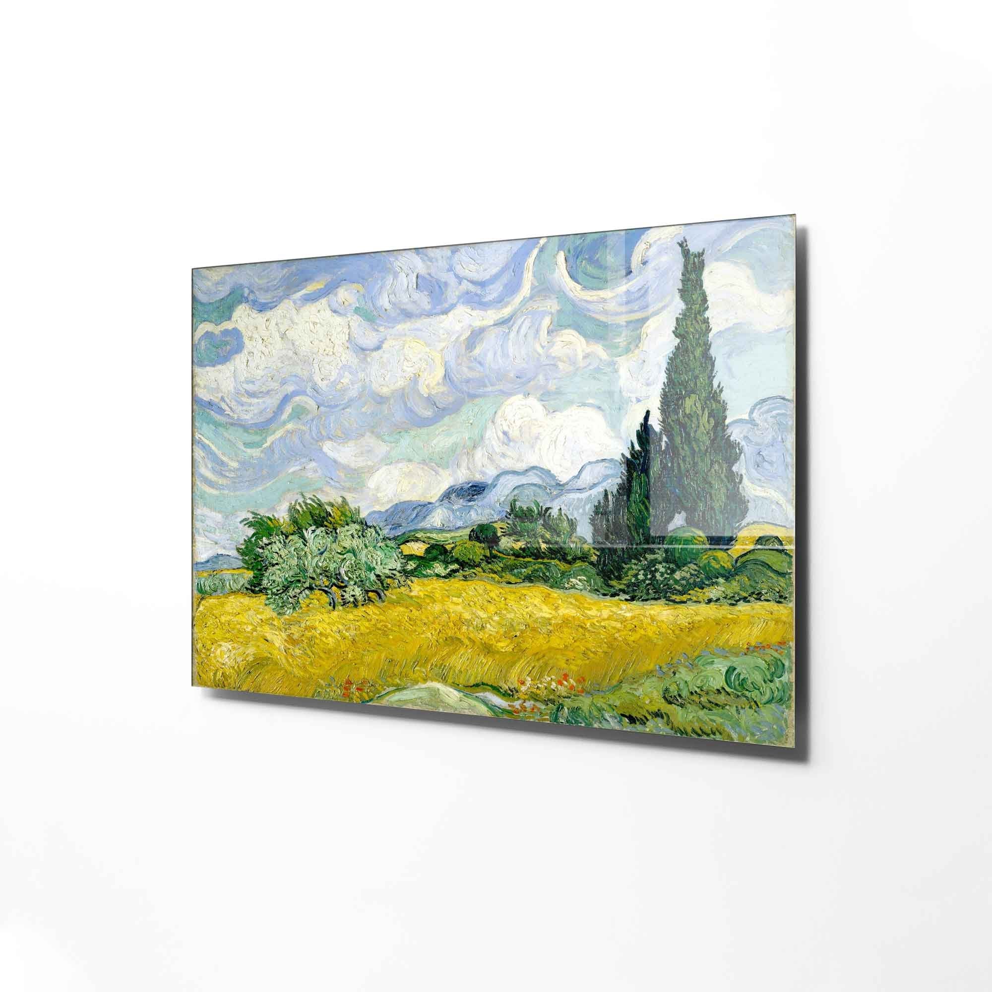 Quadro Decorativo em Vidro Temperado Multicolor 45x65cm - Arte Moderna para Transformar o Seu Espaço