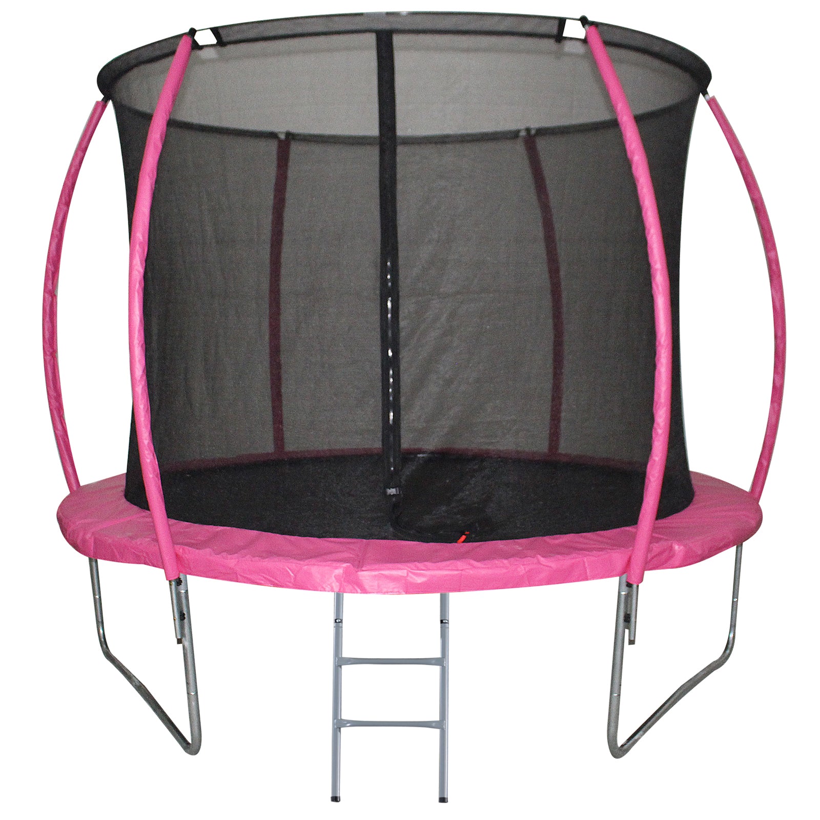 Trampolim de Jardim Rosa Φ244cm para Crianças e Adultos
