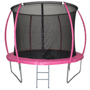 Trampolim de Jardim Rosa Φ244cm para Crianças e Adultos