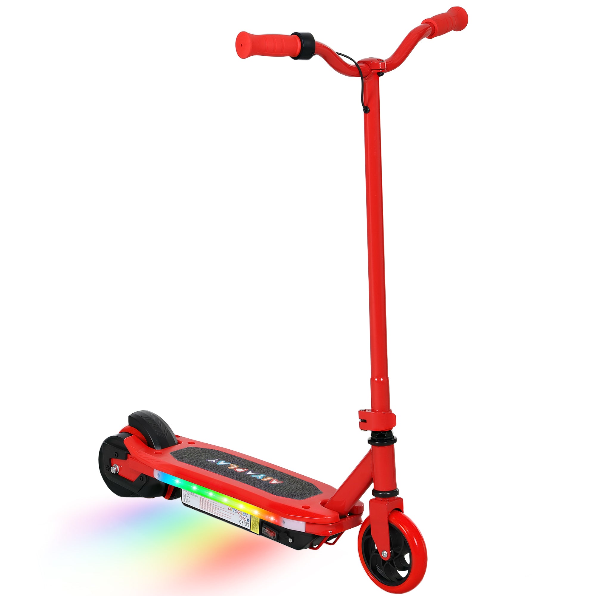 Trotinete Elétrica para Crianças 6-14 Anos - Vermelho (76x46x93 cm)