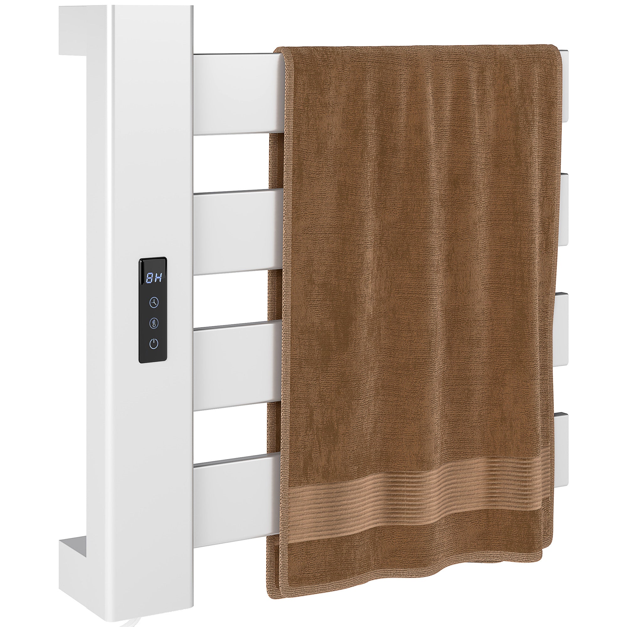 Toalheiro Elétrico de Parede Branco 47,5x9,5x49 cm