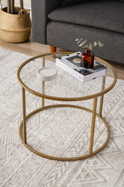 Mesa de Centro-Berlin-Ouro