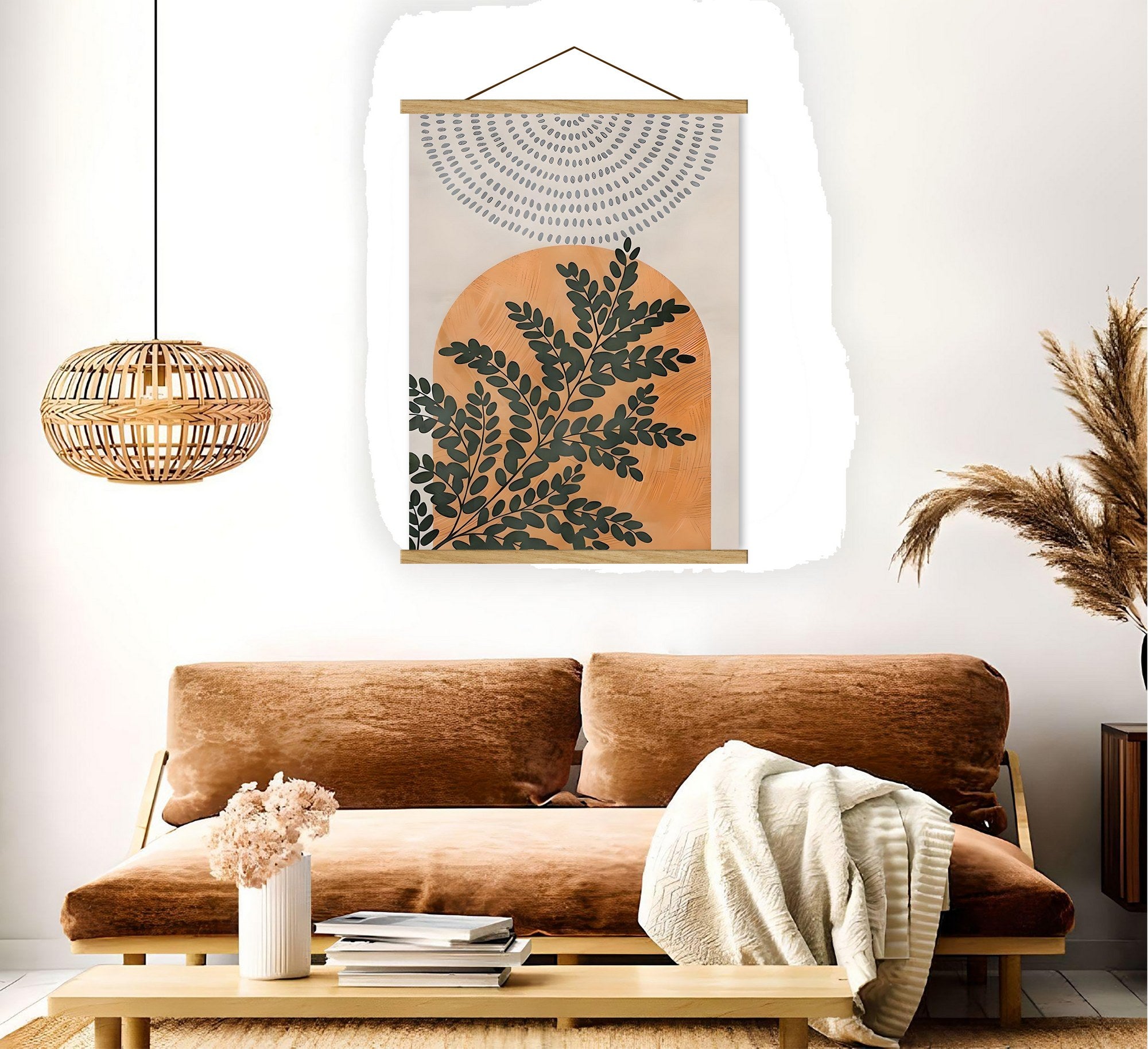 Quadro Decorativo Emoldurado Multicolor MRG03 - 50x70cm Moldura Madeira 100%