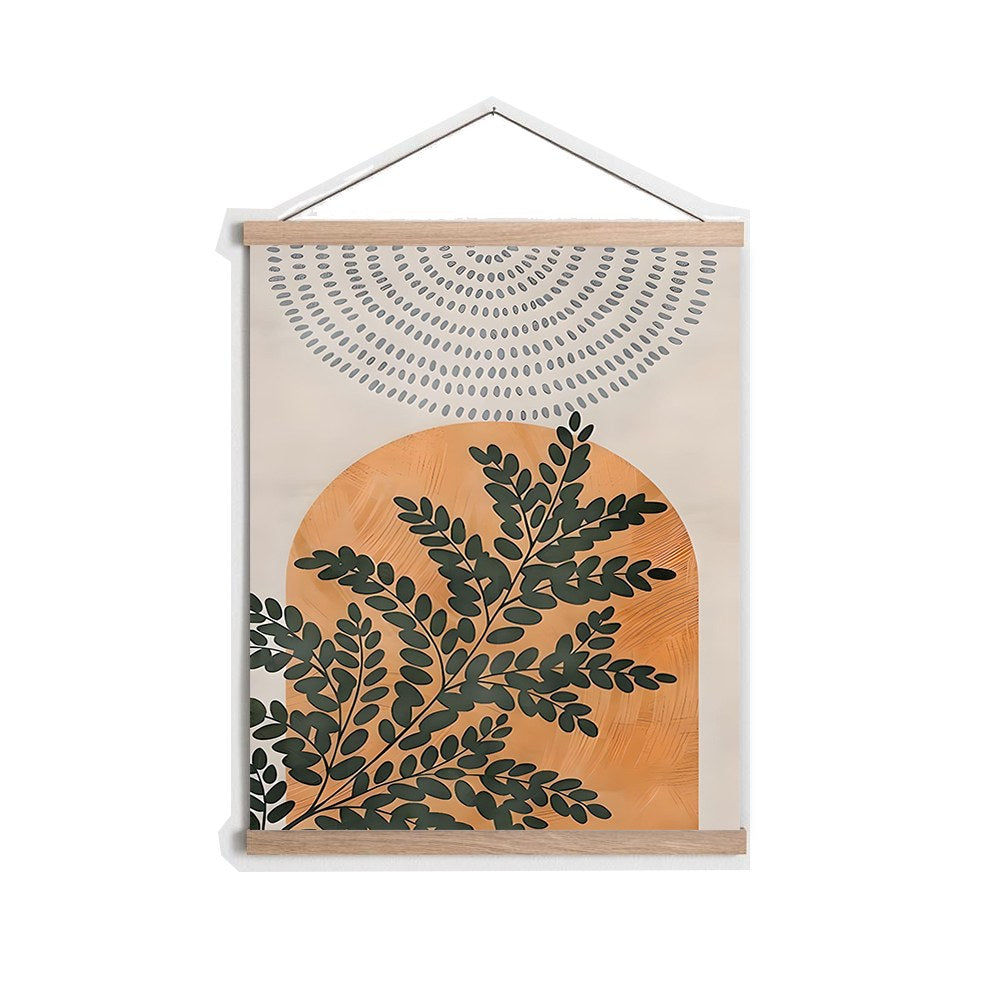 Quadro Decorativo Emoldurado Multicolor MRG03 - 50x70cm Moldura Madeira 100%