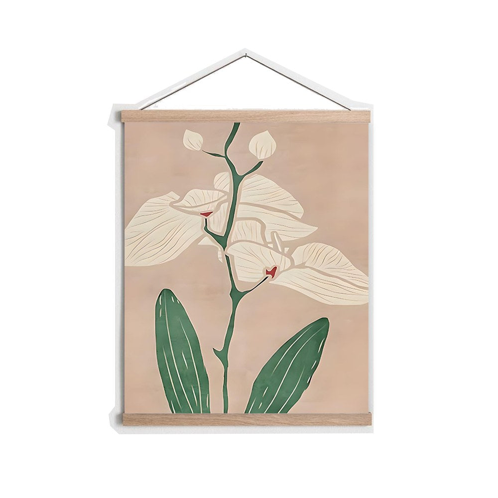 Quadro Decorativo em Moldura de Madeira Multicolor MRG06 (50 x 70 cm) – Tecido 50% Poliéster / 50% Algodão