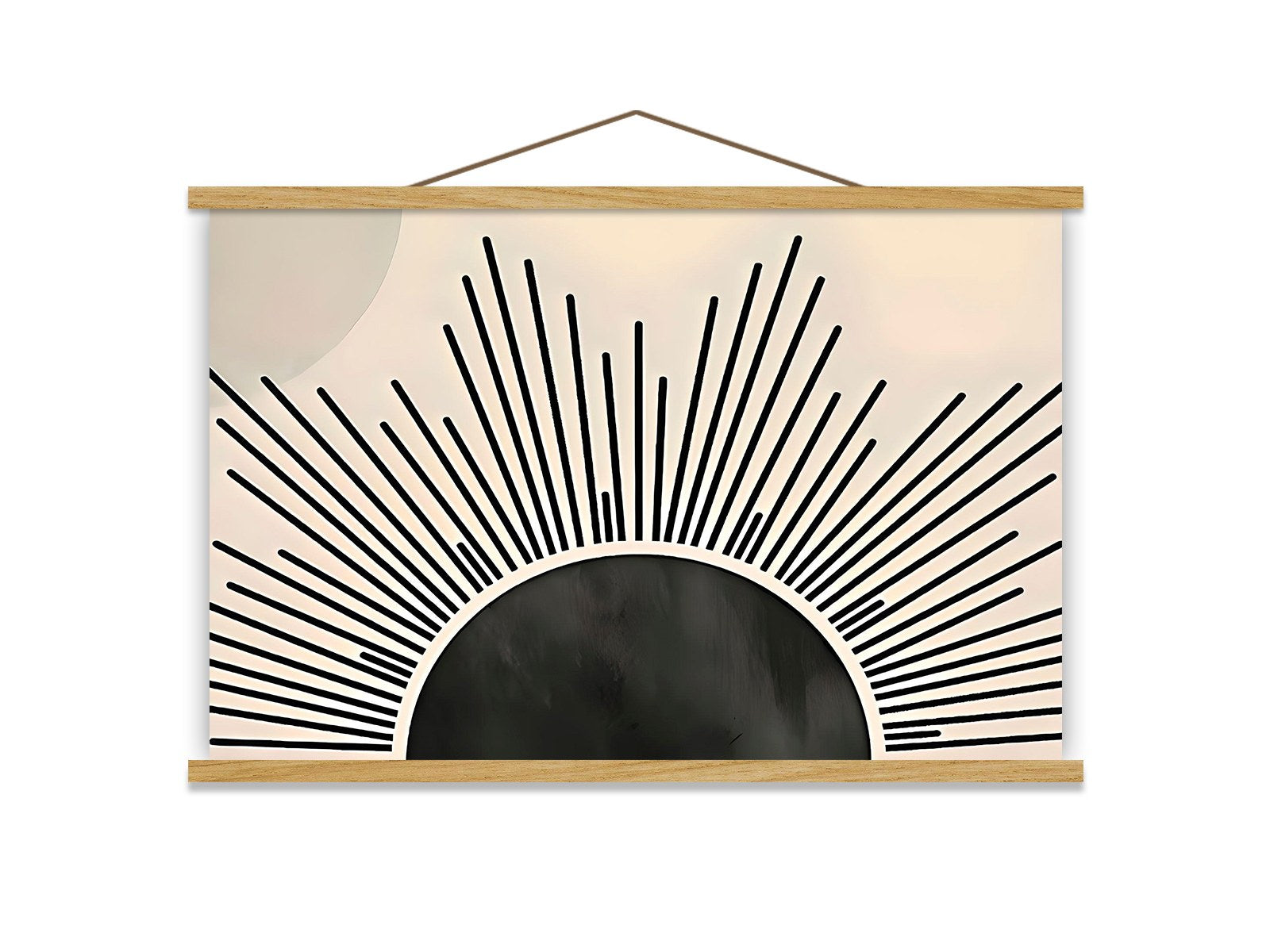 Quadro Decorativo Emoldurado Multicolor MRG08 - 50x70cm - Moldura Madeira 100%