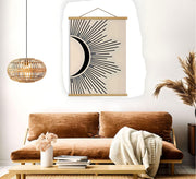 Quadro Decorativo Emoldurado Multicolor MRG09 - 50x70cm Moldura Madeira 100%