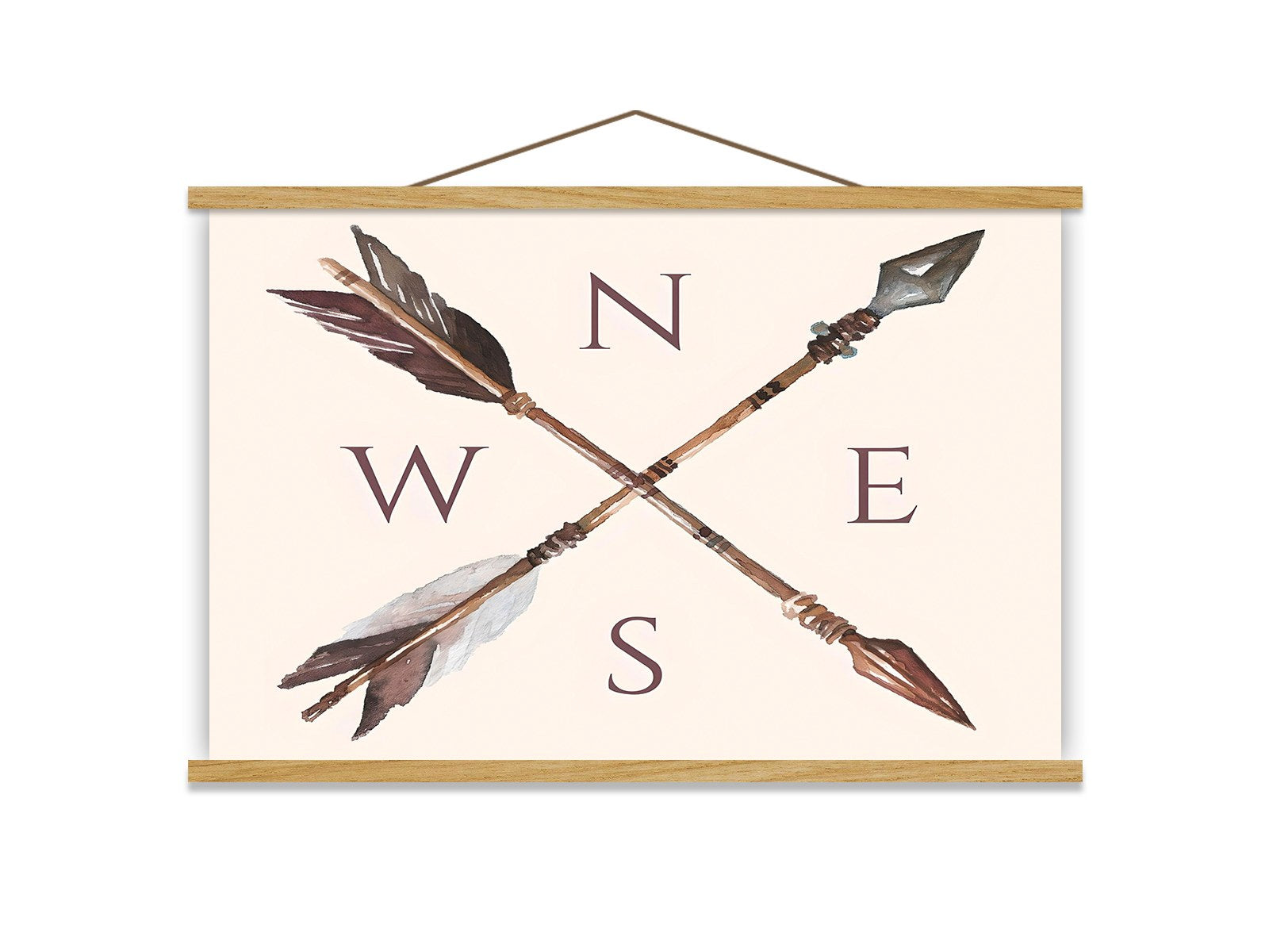 Quadro Decorativo Emoldurado MRG17 Multicolor 50x70cm - Moldura Madeira 100%