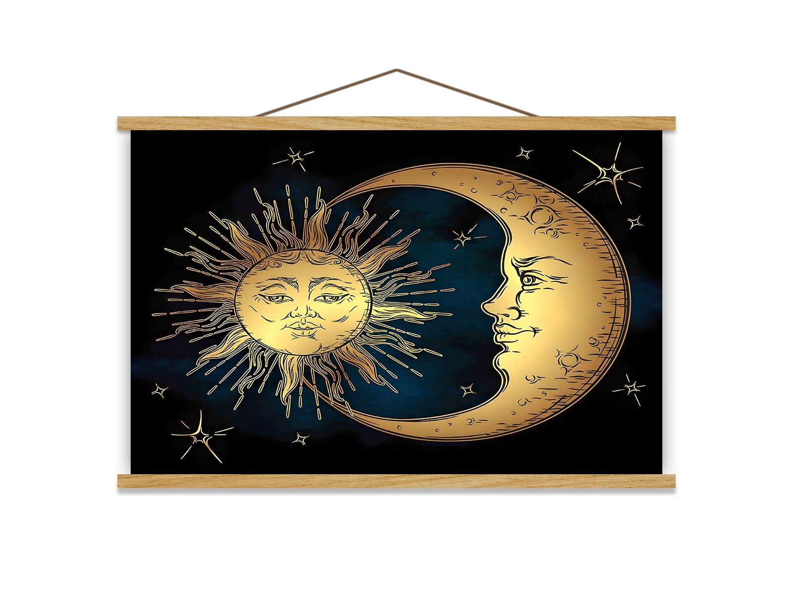 Quadro Decorativo Emoldurado MRG42 Multicolor 50x70cm - Moldura Madeira 100%