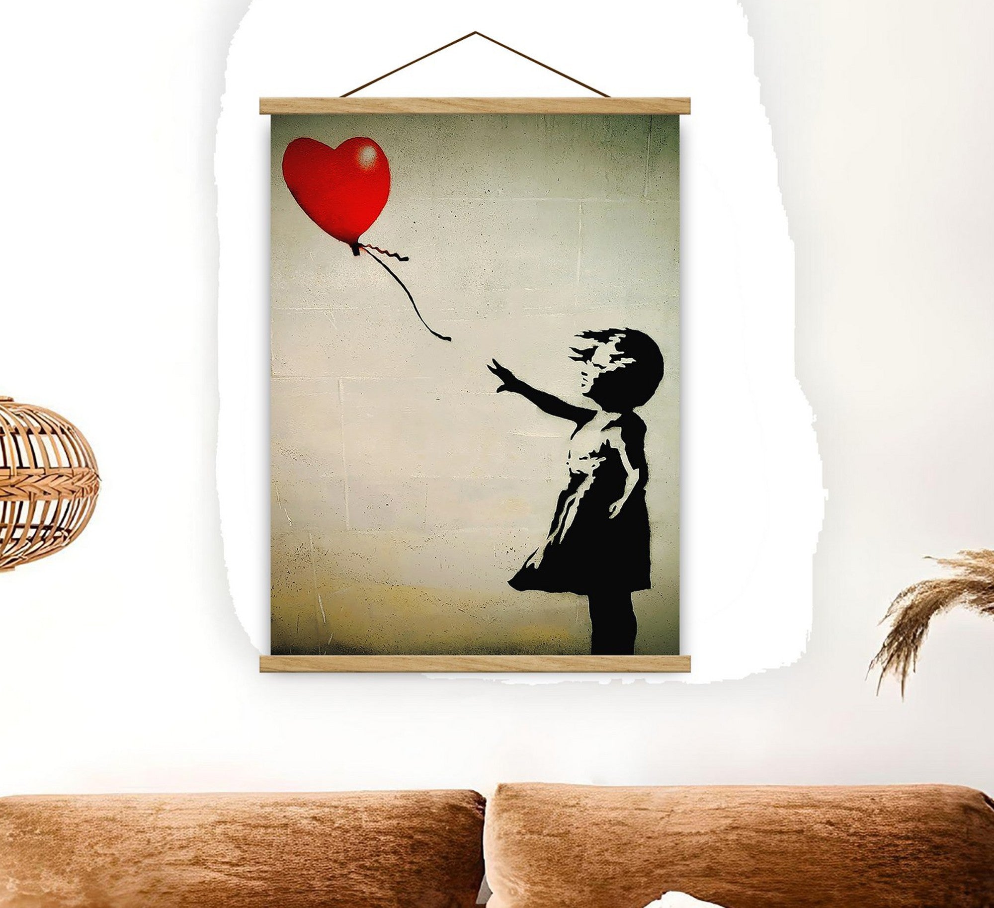 Quadro Decorativo Emoldurado MRG50 Multicolor 50x70cm - Moldura Madeira 100%