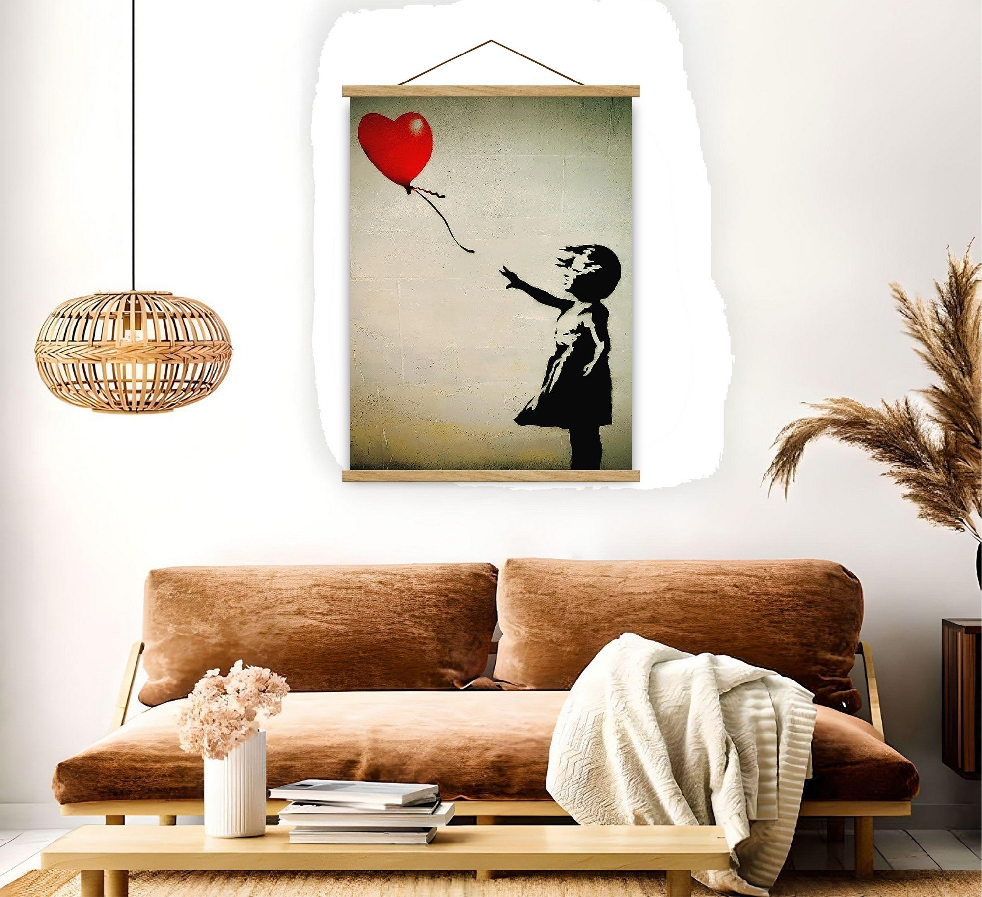 Quadro Decorativo Emoldurado MRG50 Multicolor 50x70cm - Moldura Madeira 100%