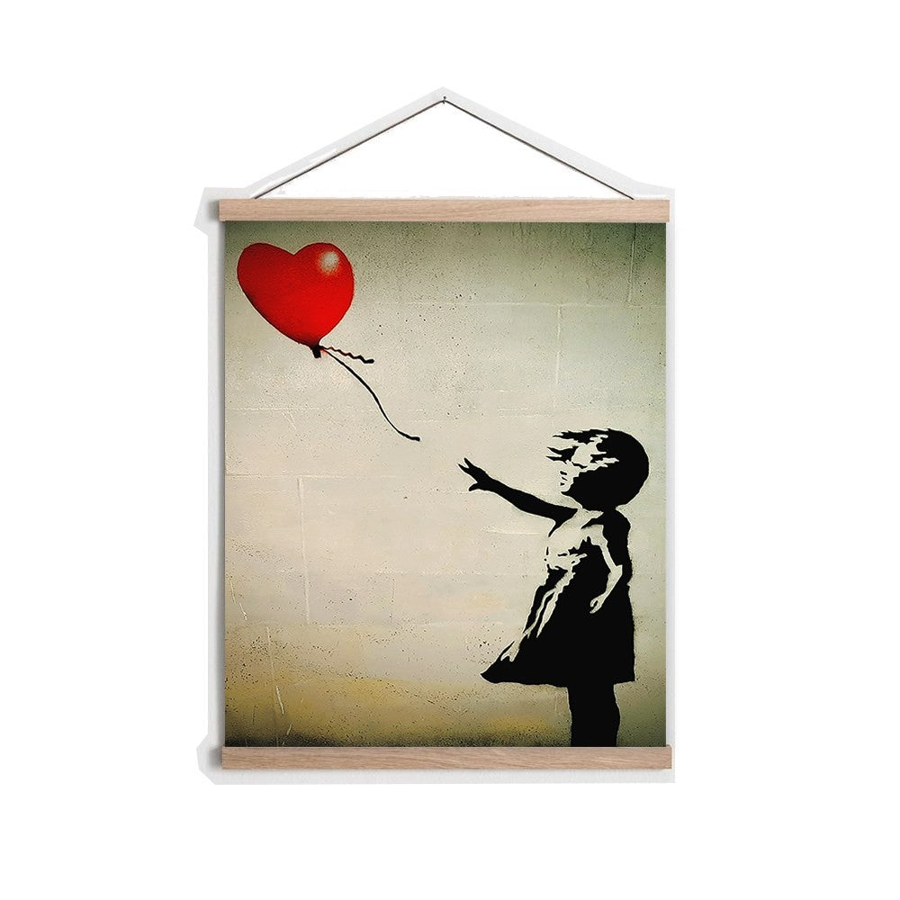 Quadro Decorativo Emoldurado MRG50 Multicolor 50x70cm - Moldura Madeira 100%