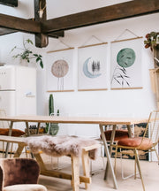 Conjunto de 3 Quadros Decorativos com Moldura de Madeira, Multicor, 40 x 60 cm – SRG29