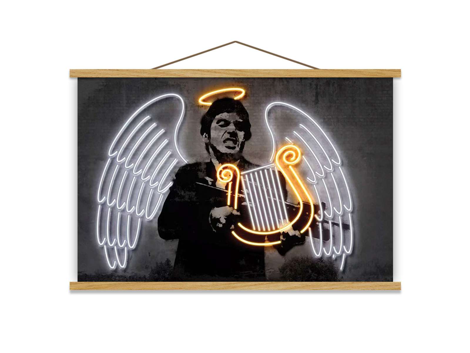 Quadro Decorativo Emoldurado MRG61 Multicolor 50x70cm - Moldura Madeira 100%