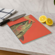 Tábua de corte – 20 x 30 cm – Multicolorido – Vidro Temperado