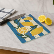 Tábua de corte em vidro temperado – 20 x 30 cm – Multicolorido