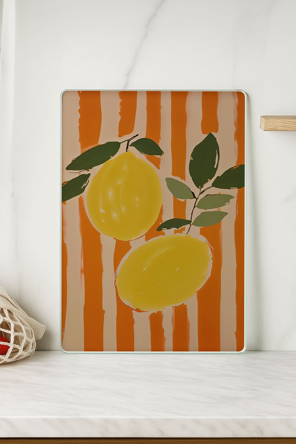 Tábua de Corte em Vidro Temperado – 20 x 30 cm – Multicolorido