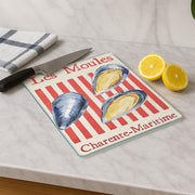 Tábua de Corte em Vidro Temperado – 20 x 30 cm – Multicolorido