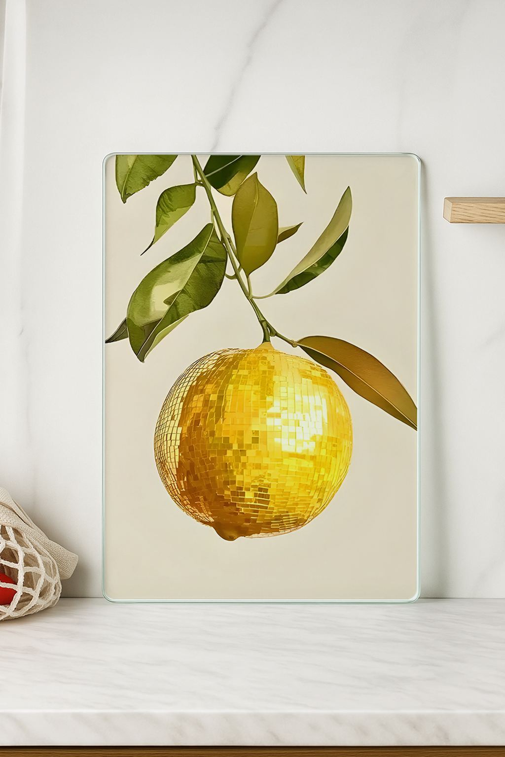 Tábua de Corte em Vidro Temperado – 20 x 30 cm – Multicolorido