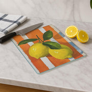 Tábua de Corte – 20 x 30 cm – Multicolorido – Vidro Temperado