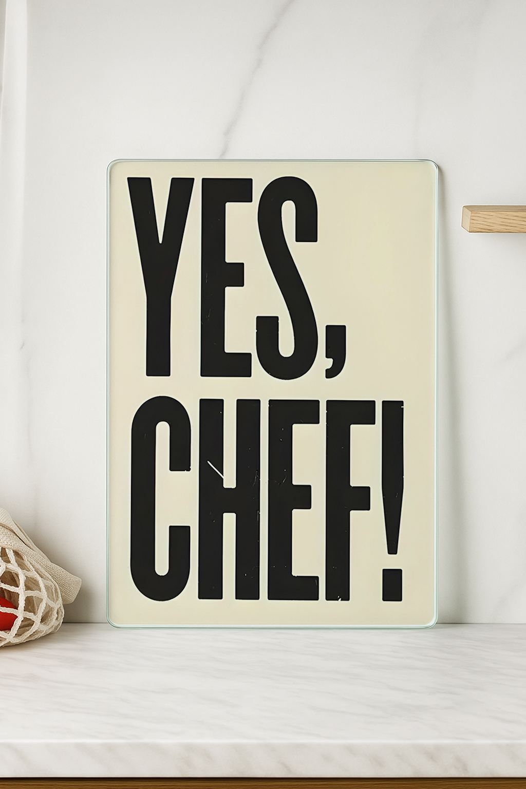 Tábua de corte em vidro temperado – 20 x 30 cm – Multicolorido