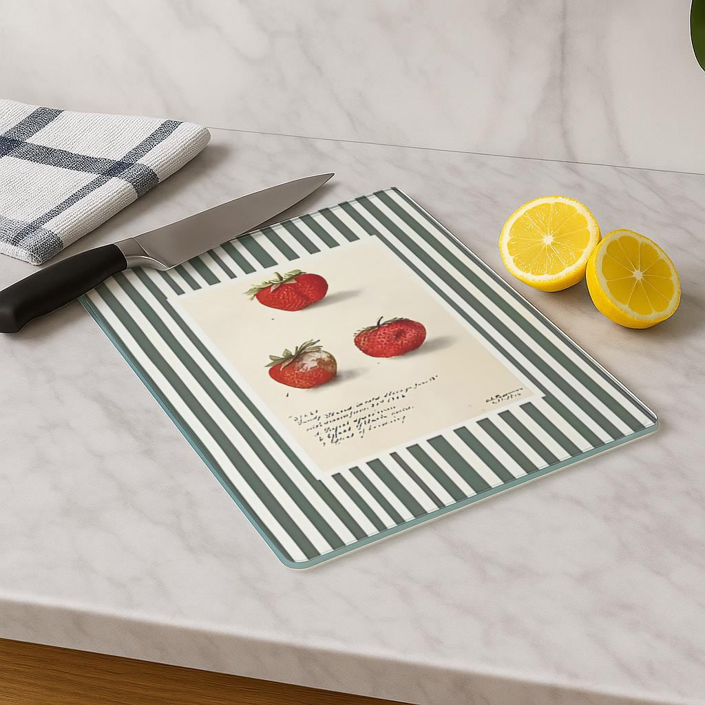 Tábua de Corte em Vidro Temperado – 20 x 30 cm – Multicolorido