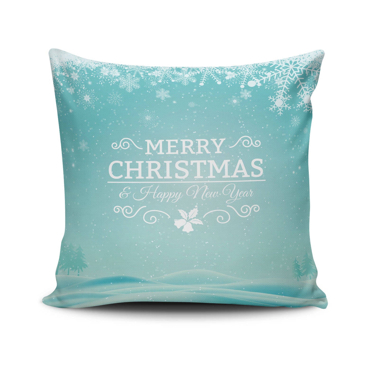 Almofada – 43 x 43 cm – Multicolorido – Algodão e Poliéster