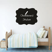 Autocolante de Parede em Vinil tipo Quadro de Giz, Preto, 60 x 50 cm (MY-00103 / 740ELB1103)