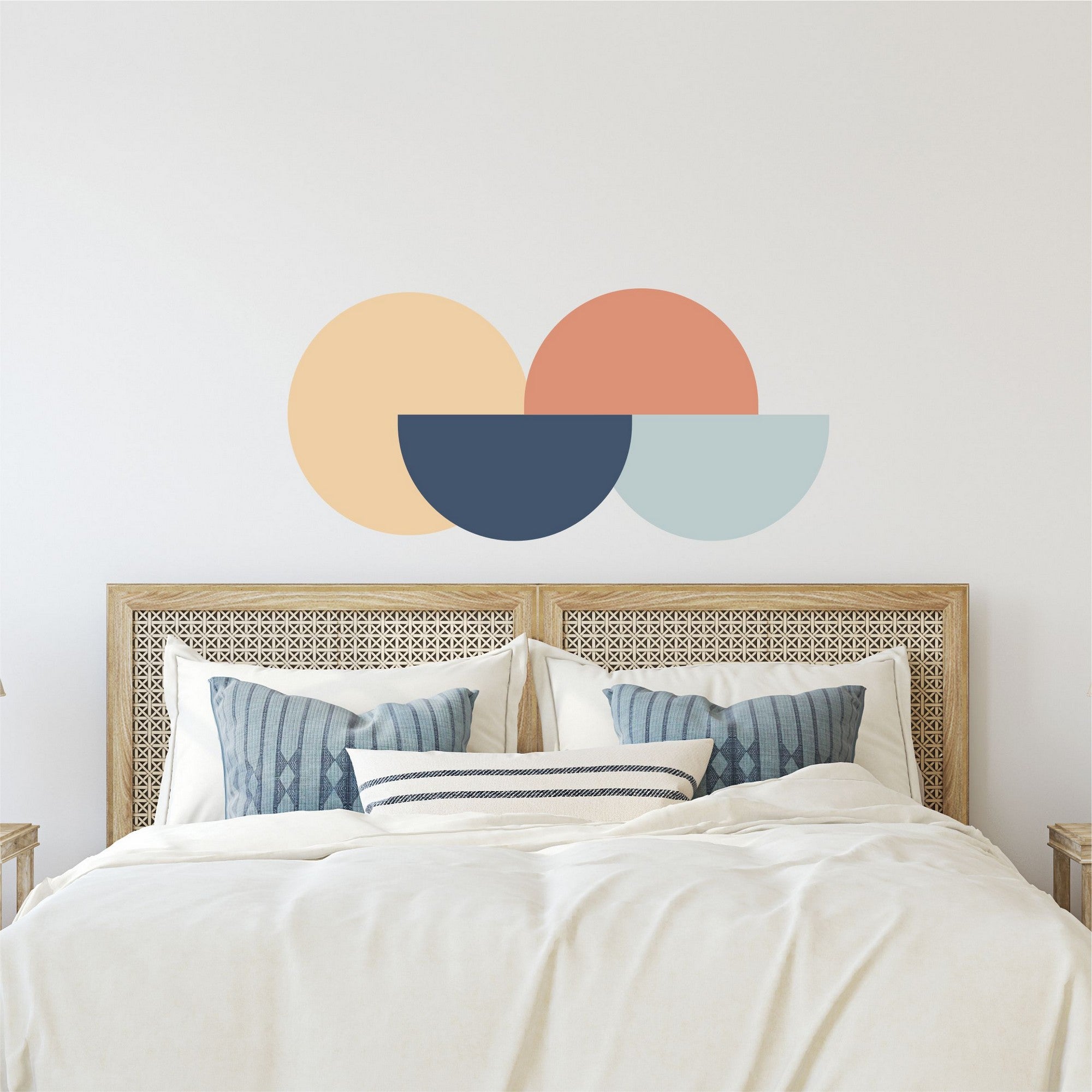 Autocolante Decorativo de Parede Multicolor em Vinil - 100x45cm - Transforme o Seu Espaço