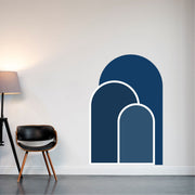 Autocolante Decorativo de Parede Multicolor em Vinil - 70x100cm - Transforme o Seu Espaço Instantaneamente