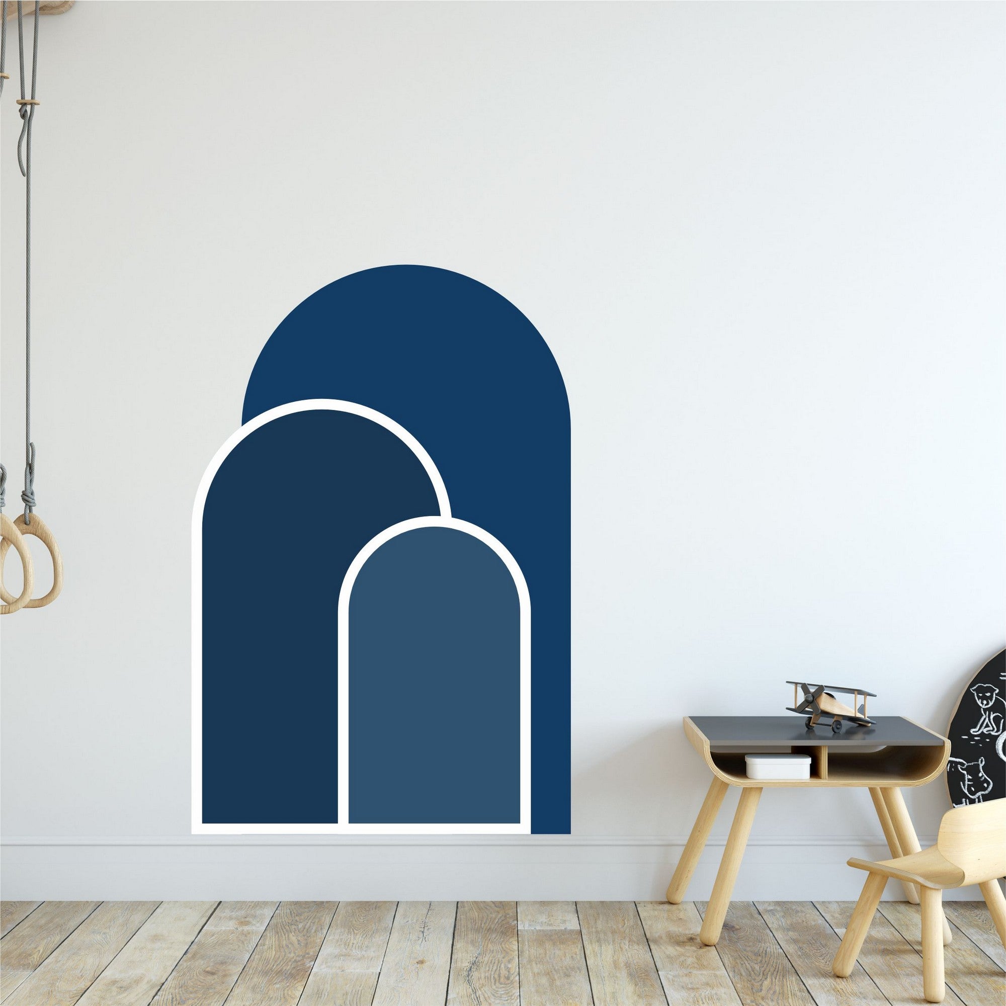 Autocolante Decorativo de Parede Multicolor em Vinil - 70x100cm - Transforme o Seu Espaço Instantaneamente