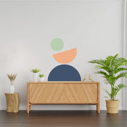 Autocolante Decorativo de Parede Multicolor em Vinil - 70x90cm - Transforme o Seu Espaço Instantaneamente