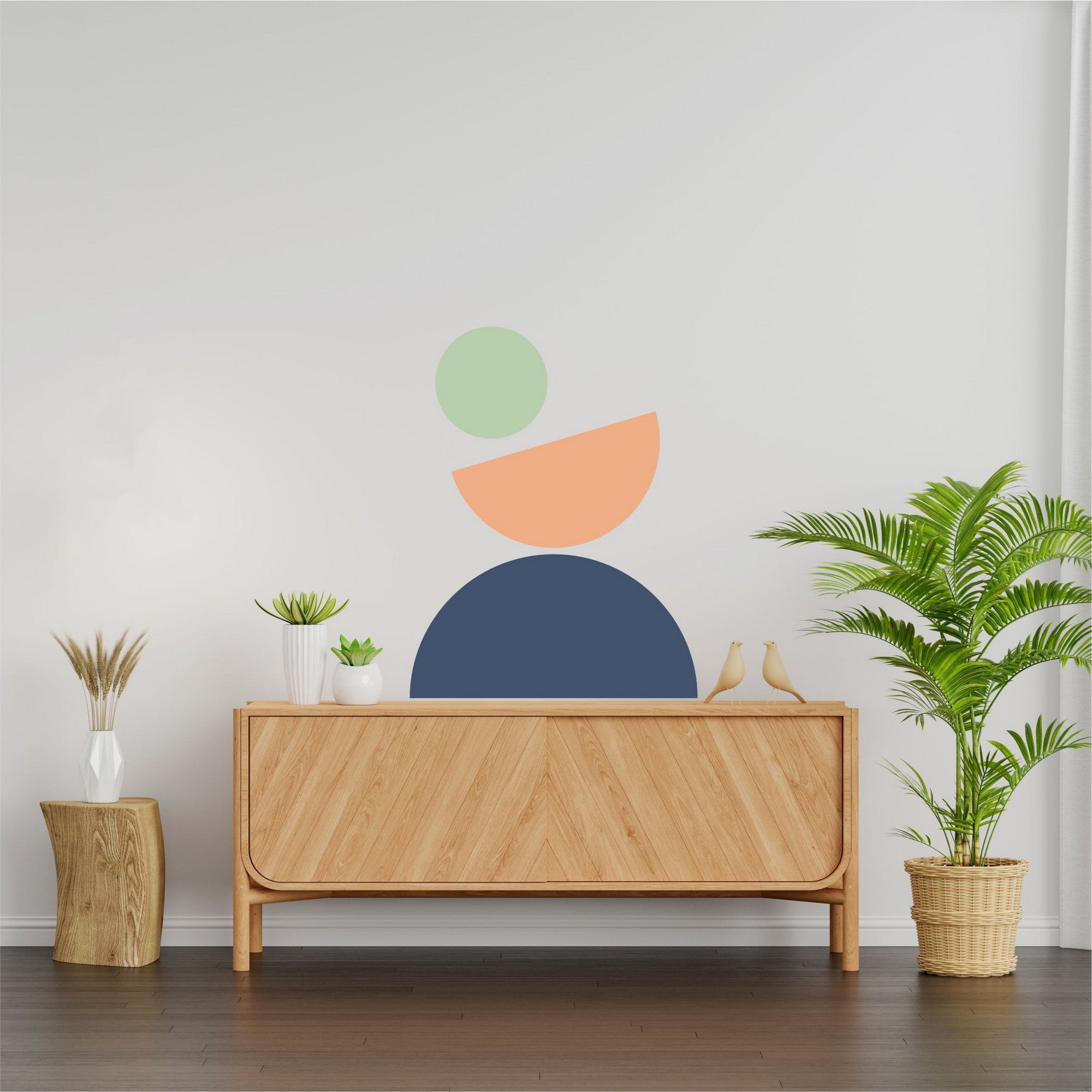 Autocolante Decorativo de Parede Multicolor em Vinil - 70x90cm - Transforme o Seu Espaço Instantaneamente