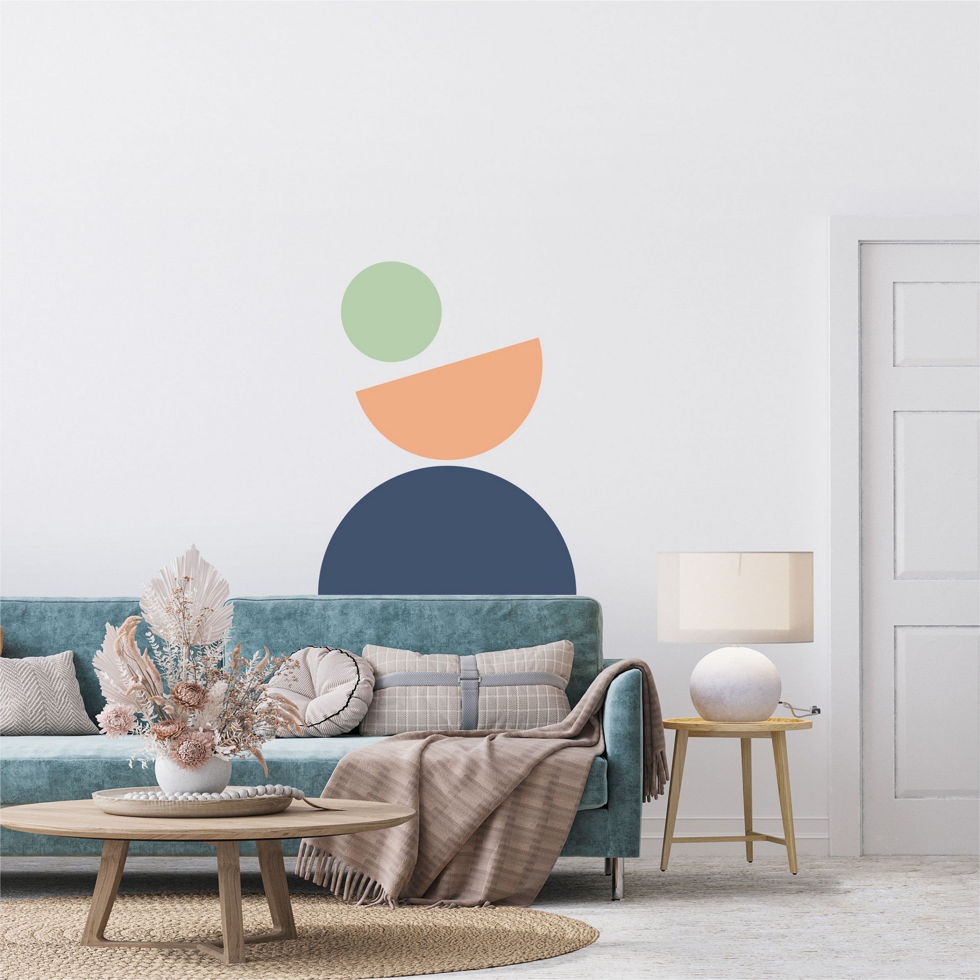 Autocolante Decorativo de Parede Multicolor em Vinil - 70x90cm - Transforme o Seu Espaço Instantaneamente