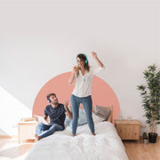 Autocolante Decorativo de Parede Multicolor em Vinil - 100x60cm - Transforme o Seu Espaço Instantaneamente