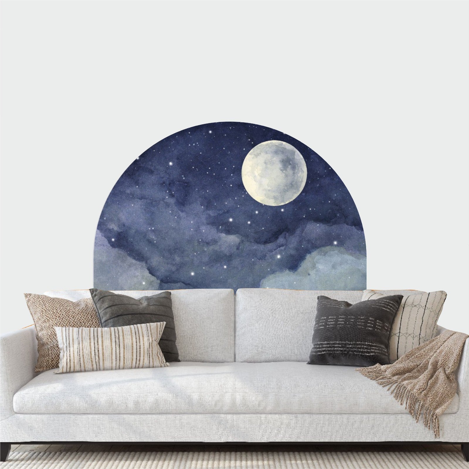 Autocolante Decorativo de Parede em Vinil Multicolor 100x70 cm – MB-00113